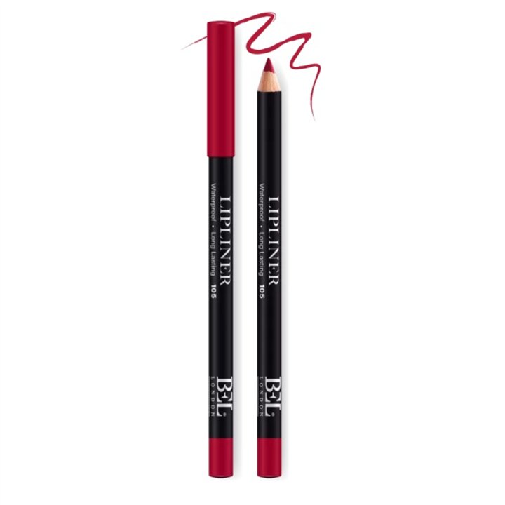 Bel London, BEL London, Hydrogenated Vegetable Oil, Waterproof, Contour, Lip Liner, 105, 0.78 g - Teknashop Ltd