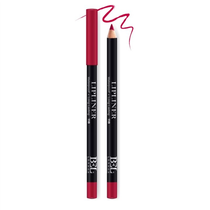 Bel London, BEL London, Hydrogenated Vegetable Oil, Waterproof, Contour, Lip Liner, 118, 0.78 g - Teknashop Ltd