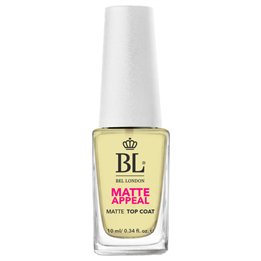 Bel London, BEL London, Matte Top Coat, Nail Polish, 10 ml - Teknashop Ltd