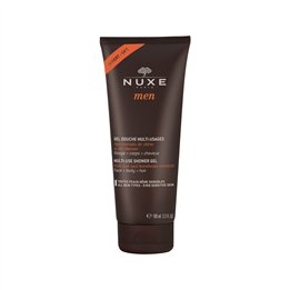 Nuxe, Men Multi-Use, Shower Gel, All Over The Body, For All Skin Types, 100 ml - Teknashop Ltd