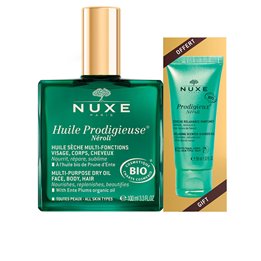 Set Nuxe: Huile Prodigieuse Multi-Purpose Neroli, Body Oil, For Face, Body & Hair, 100 ml + Prodigieux Neroli, Shower Gel, All O