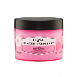 I Love, Signature Collection, Vegan, Hydrating, Glazed Raspberry, Body Butter, 330 ml - Teknashop Ltd