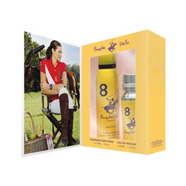 Gift Set Beverly Hills Polo Club: 1982 - Sport 8, Eau De Parfum, For Women, 50 ml + 1982 - Sport 8, Anti-Perspirant, Deodorant R