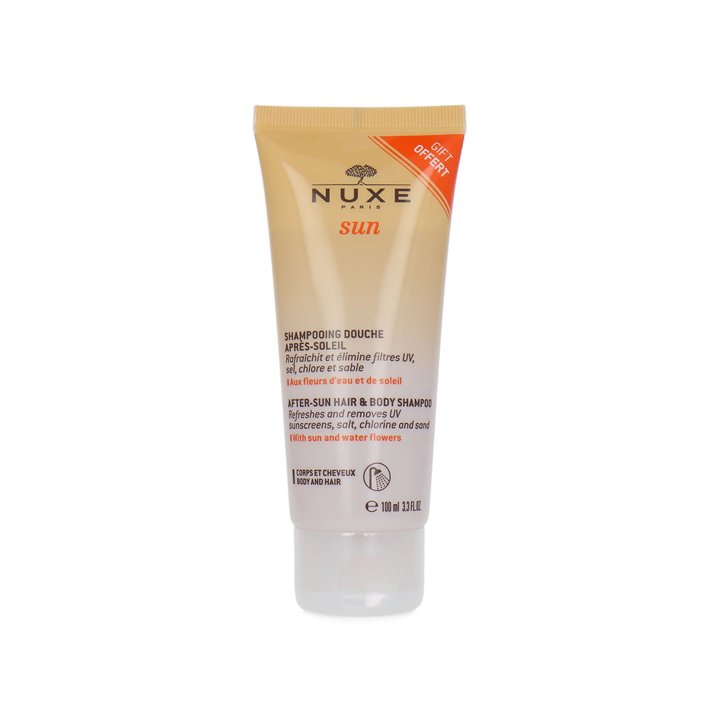 Nuxe, Sun, After-Sun Shampoo, For Hair & Body, 100 ml - Teknashop Ltd