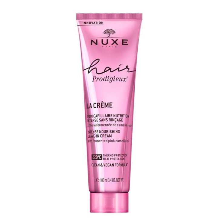 Nuxe, Prodigieux, Hair Leave-In Cream Treatment, Intensive Nourishing, 100 ml - Teknashop Ltd