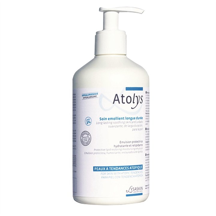 Lab Lysaskin, Atolys, Protects & Hydrates, Body Emulsion, Daily use, after showering, 200 ml - Teknashop Ltd