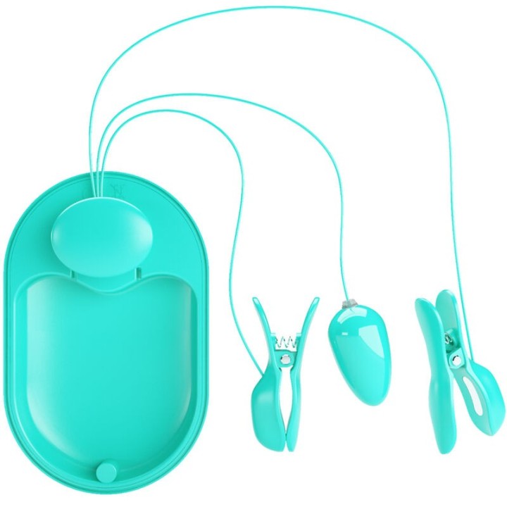 PRETTY LOVE - SURPRISE BOX BLUE ELECTRO STIMULATION TWEEZERS - D-238105 - Teknashop Ltd