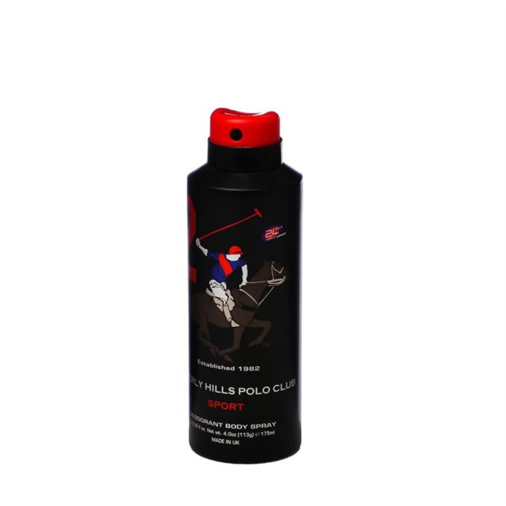 Beverly Hills Polo Club, 1982 - Sport 2, Anti-Perspirant, Deodorant Spray, For Men, 175 ml - Teknashop Ltd