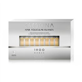 Labo Cosprophar Suisse,  Crescina Follicular Islands 1900, For Growth Stimulation, Ampoules Treatment Serum, For Scalp, For Wome