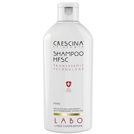 Labo Cosprophar Suisse, Crescina, Transdermic HFSC, Hair Shampoo, Anti-Hair Loss, 200 ml - Teknashop Ltd