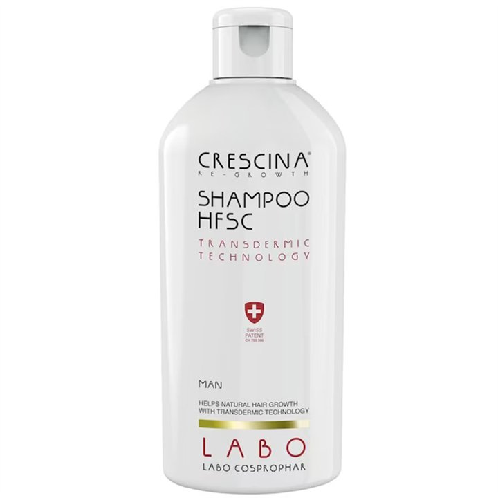 Labo Cosprophar Suisse, Crescina, Transdermic HFSC, Hair Shampoo, Anti-Hair Loss, 200 ml - Teknashop Ltd