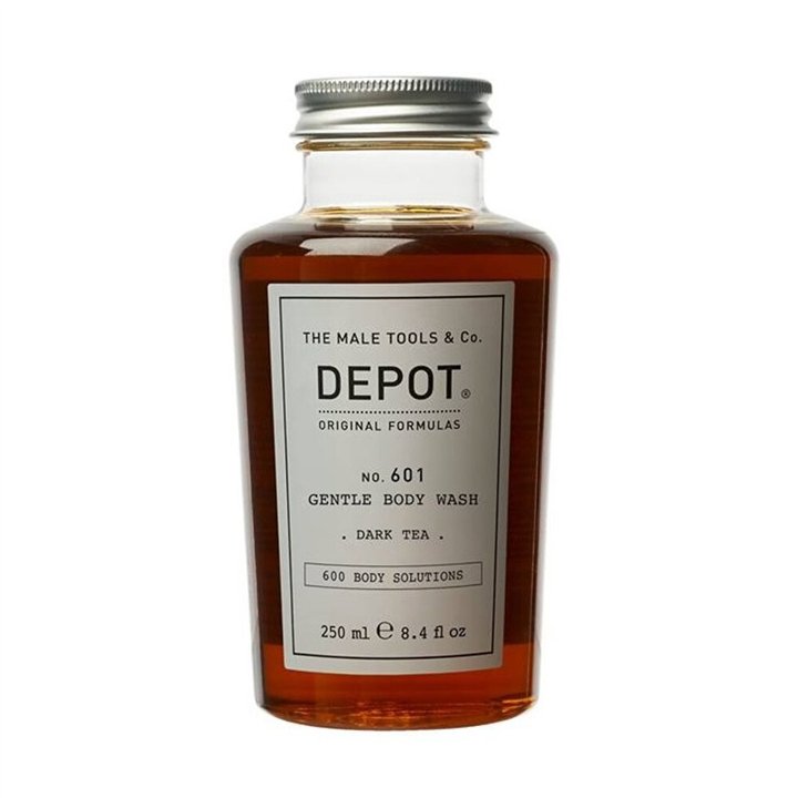 Depot, 600 Body Solutions No. 601, Botanical Complex, Cleansing, Dark Tea, Body Wash, 250 ml - Teknashop Ltd