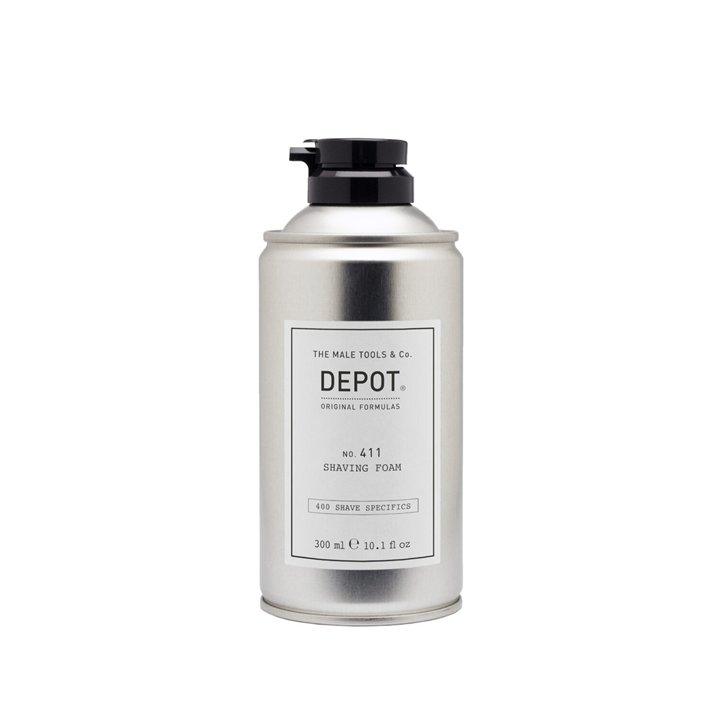 Depot, 400 Shave Specifics No. 411, Sorbitol, Soothing, Shaving Foam, 300 ml - Teknashop Ltd