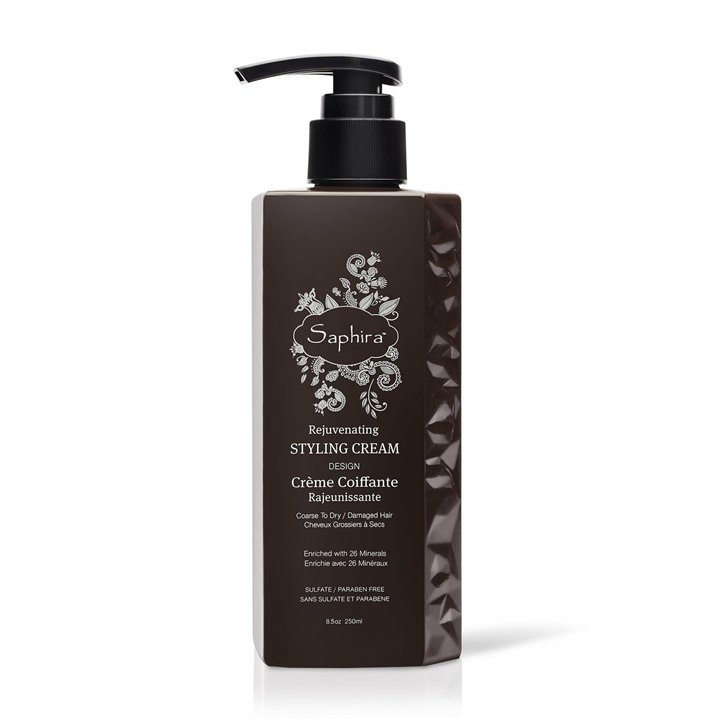 Saphira, Rejuvenating, Hair Styling Cream, 250 ml - Teknashop Ltd