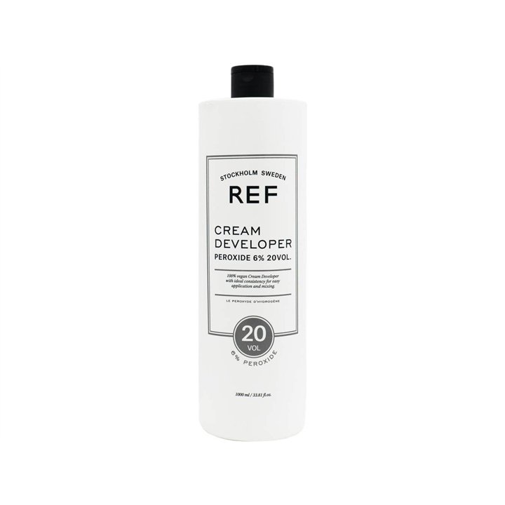Ref Stockholm, Peroxides, Developer, Hair Oxidant Lotion, 6%, 20 vol, 1000 ml - Teknashop Ltd