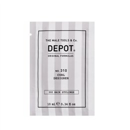 Depot, 300 Hair Stylings No. 310, UV Filter, Hair Styling Cream, Flexible Hold, 10 ml - Teknashop Ltd