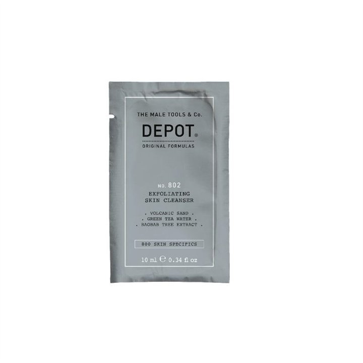 Depot, 800 Skin Specifics No. 802, Volcanic Sand, Exfoliating Cleanser, 10 ml - Teknashop Ltd