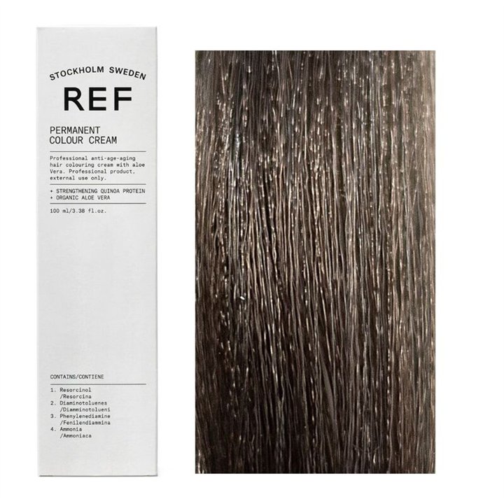 Ref Stockholm, Permanent Colour, Vegan, Permanent Hair Dye, 6.23 Jacaranda, 100 ml - Teknashop Ltd