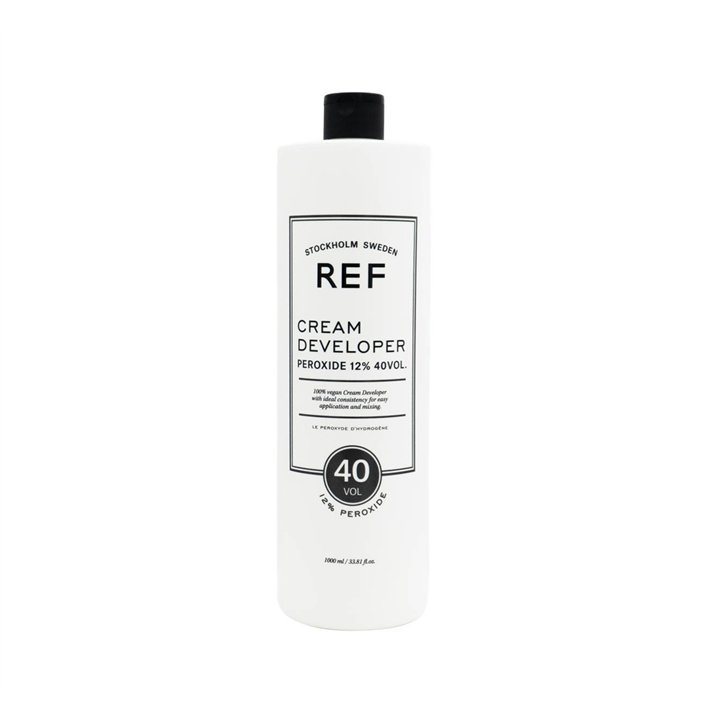 Ref Stockholm, Peroxides, Developer, Hair Oxidant Lotion, 12%, 40 vol, 1000 ml - Teknashop Ltd