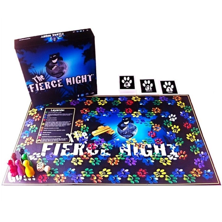 FIERCE GAME - THE FIERCE NIGHT BOARD GAME - D-203764 - Teknashop Ltd