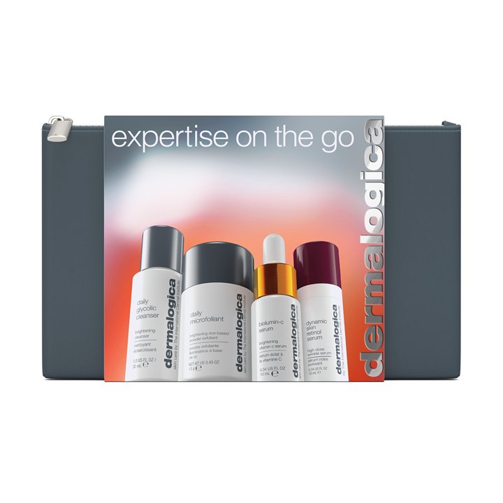 Expertise On The Go Set Dermalogica:  Daily Glycolic, Cleansing, Cleansing Gel, For Face, 30 ml + Daily Microfoliant, Exfoliatin