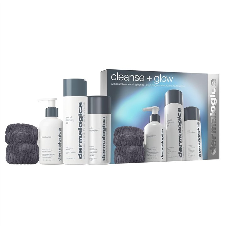 Cleanse + Glow Set Dermalogica: Special, Cleansing Gel, For Face, 250 ml + Precleanse, Eliminates Impurities, Oil, For Face, 150