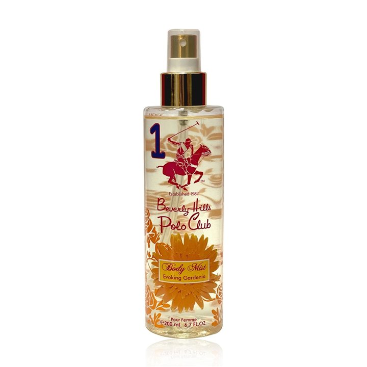 Beverly Hills Polo Club, Evoking Gardenia, Body Spray, 200 ml - Teknashop Ltd