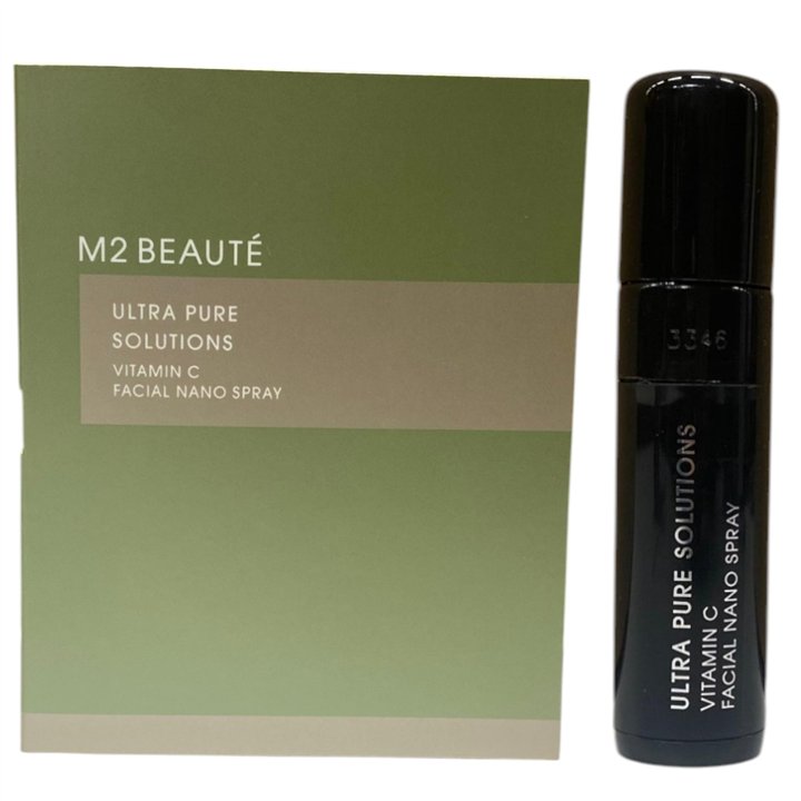 M2 Beaute, Ultra Pure Solutions, Vitamin C, Hydrating, Mist Spray, For Face, 5 ml *Miniature - Teknashop Ltd