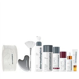 The Expertise Kit Set Dermalogica: Daily Microfoliant, Exfoliating, Exfoliating Powder, 74 g + Biolumin-C, Illuminating, Eye Ser