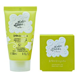 Set Lolita Lempicka:  Mon Premier Parfum, Moisturizing, Body Milk, 30 ml +  Mon Premier Parfum, Scented Soap Bar, 25 g *Miniatur
