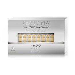 Labo Cosprophar Suisse, Crescina Follicular Islands 1700, For Growth Stimulation, Ampoules Treatment Serum, For Scalp, For Women