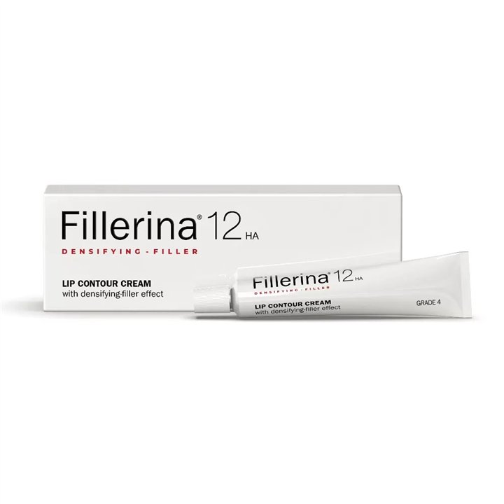 Labo Cosprophar Suisse, Fillerina 12HA Densifying Filler Grade 4, Hydrate & Firm, Cream, For Lips Contour, 15 ml - Teknashop Ltd