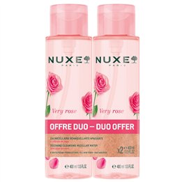 Set Duo, Nuxe, Very Rose, Cleansing & Soothing, Micellar Water, For Sensitive Skin, 2 pcs, 400 ml - Teknashop Ltd