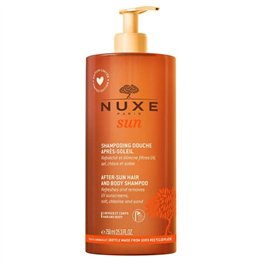 Nuxe, Sun, Hair Shampoo, After Sun - Cleansing, 750 ml - Teknashop Ltd