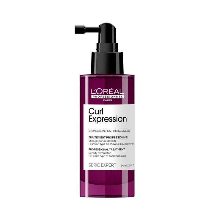 L'Oreal Professionnel, Serie Expert Curl Expression, Stemoxydine5% + Hibiscus Seed, Scalp Treatment Spray, For Density & Vitalit