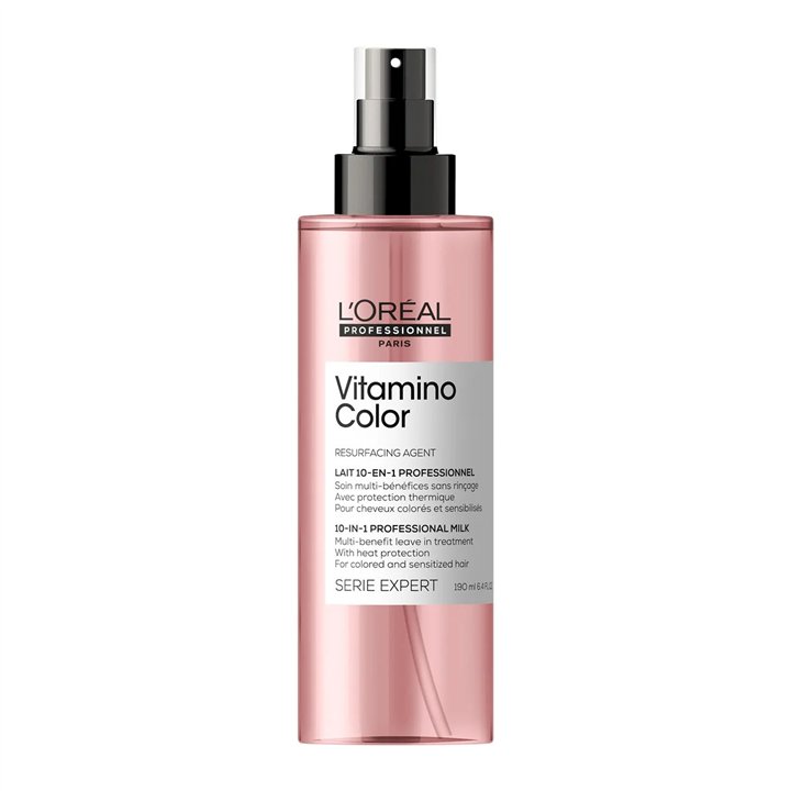 L'Oreal Professionnel, Serie Expert Vitamino Color, Resurfacing Agent, Hair Leave-In Cream Treatment, For Heat Protectant, 190 m