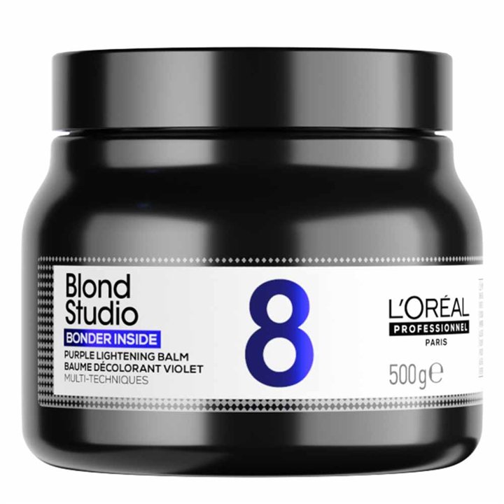 L'Oreal Professionnel, Blond Studio 8, Lightening, Hair Oxidant Cream, 500 ml - Teknashop Ltd