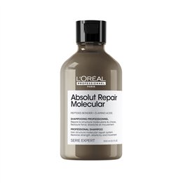 L'Oreal Professionnel, Serie Expert Absolut Repair Molecular, Hair Shampoo, Repairing, 300 ml - Teknashop Ltd