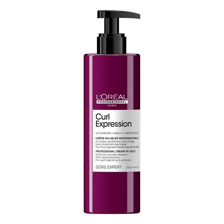 L'Oreal Professionnel, Serie Expert Curl Expression, Hair Leave-In Cream Treatment, Curl Defining, 250 ml - Teknashop Ltd