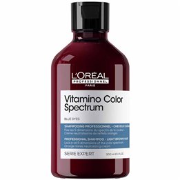 L'Oreal Professionnel, Vitamino Color Spectrum, Hair Shampoo, Counteracts Yellow Or Orange Tones, 300 ml - Teknashop Ltd