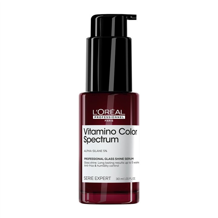L'Oreal Professionnel, Vitamino Color Spectrum, Hair Serum, Glass Shine, 30 ml - Teknashop Ltd