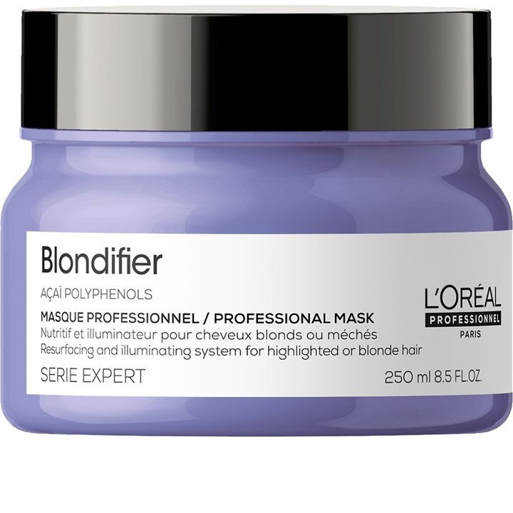L'Oreal Professionnel, Serie Expert Blondifier, Acai Polyphenols, Hair Treatment Cream Mask, Resurfacing And Illuminating, 250 m