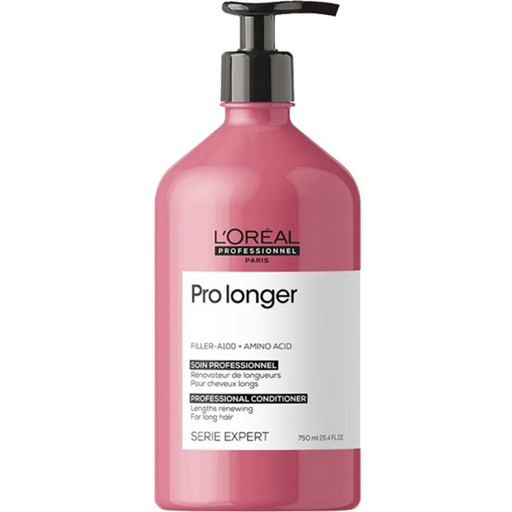 L'Oreal Professionnel, Serie Expert Pro Longer, Filler-A100 + Amino Acid, Hair Conditioner, Lengths Renewing, 750 ml - Teknashop
