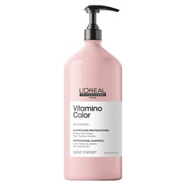 L'Oreal Professionnel, Serie Expert Vitamino Color, Resveratrol, Hair Shampoo, For Colour Protection, 1500 ml - Teknashop Ltd