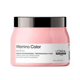L'Oreal Professionnel, Serie Expert Vitamino Color, Resveratrol, Hair Treatment Cream Mask, For Colour Protection, 500 ml - Tekn