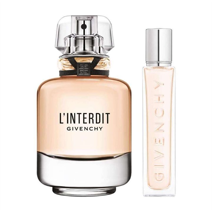 Set Givenchy: L'Interdit, Eau De Parfum, For Women, 80 ml + L'Interdit, Eau De Parfum, For Women, 12.5 ml - Teknashop Ltd