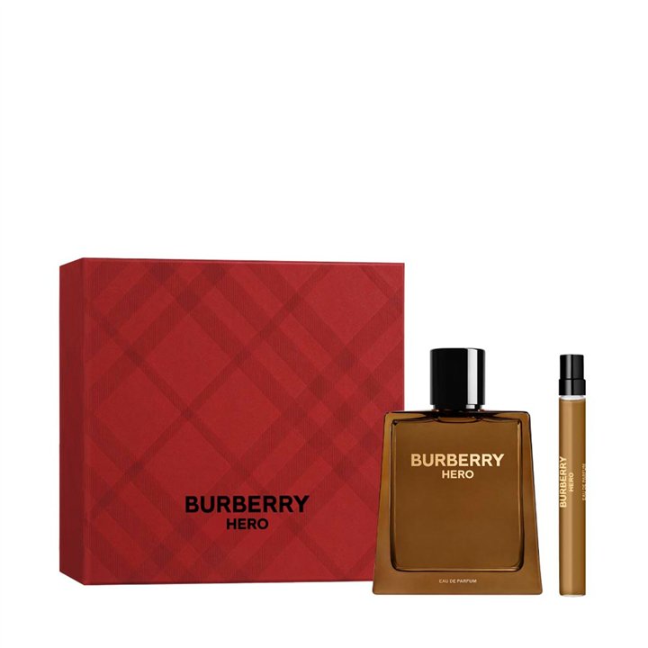 Set Burberry: Hero, Eau De Parfum, For Men, 110 ml + Hero, Eau De Parfum, For Men, 10 ml - Teknashop Ltd