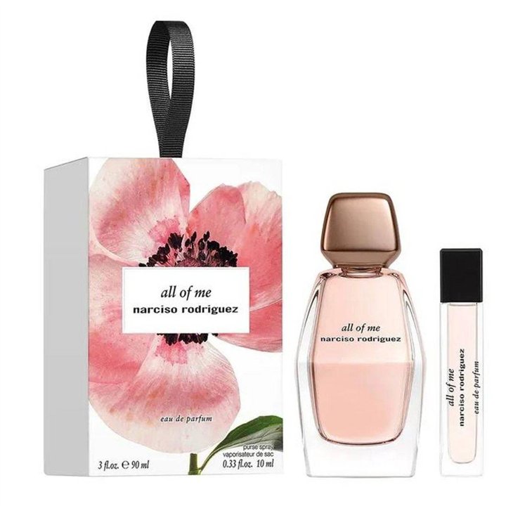 Set Narciso Rodriguez: All Of Me, Eau De Parfum, For Women, 90 ml + All Of Me, Eau De Parfum, For Women, 10 ml - Teknashop Ltd