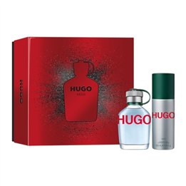 Hugo Man Set Hugo Boss: Hugo Green, Eau De Toilette, For Men, 75 ml + Hugo Man, Deodorant Spray, For Men, 150 ml - Teknashop Ltd