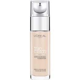 L'Oreal Paris, True Match, Natural Finish, Liquid Foundation, 2.R/2.C, Rose Vanilla, SPF 17, 30 ml - Teknashop Ltd